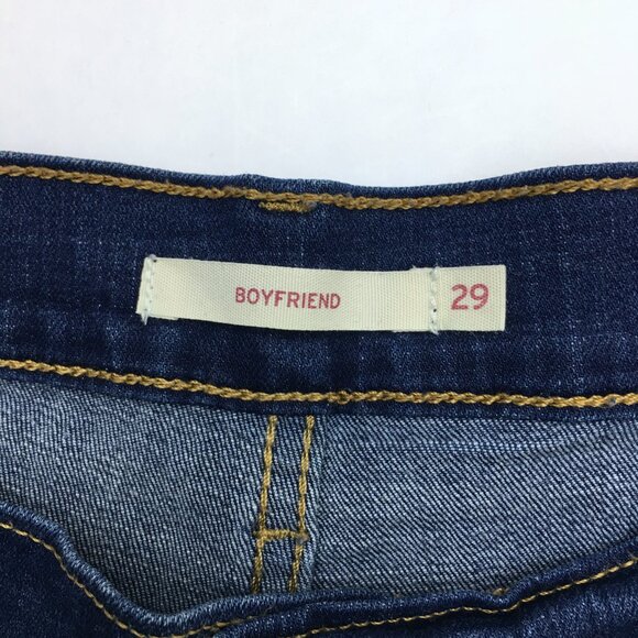 Levi's Women's Jeans Boyfriend Fit Straight Leg Stretch size 29 x 26 Read Desc. - Picture 4 of 9